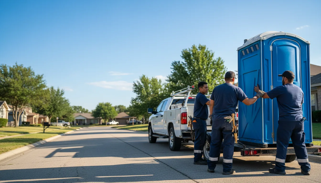 Portable Toilet Rental in La Porte City, IA near me
